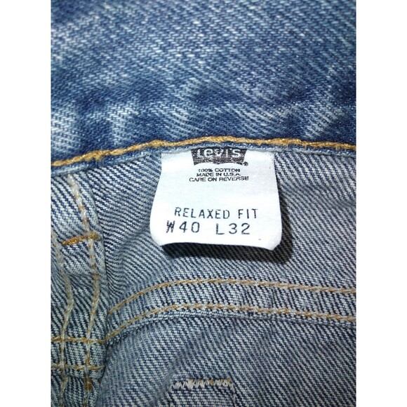 VINTAGE Levis 540 Relaxed Fit Jeans Mens 40x32 Blue Denim - Picture 8 of 9